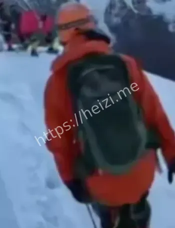 那玛峰5588米滑坠